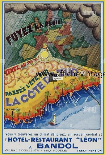 Affiche poster provence - ,