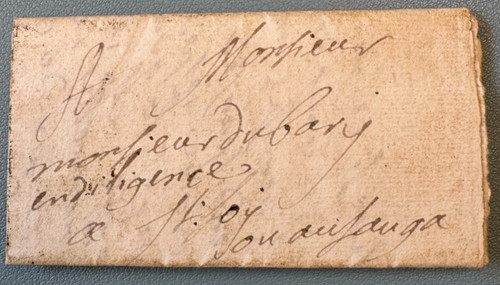 1710 lettre préphilatélique - lettre,