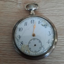 Montre gousset argent - en, et