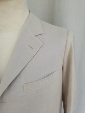 Sartoria MAZZOTTA Bespoke Suit 34-36/46 S Italy Linen Lin Summer