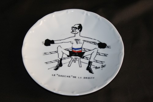Assiette humoristique - , en