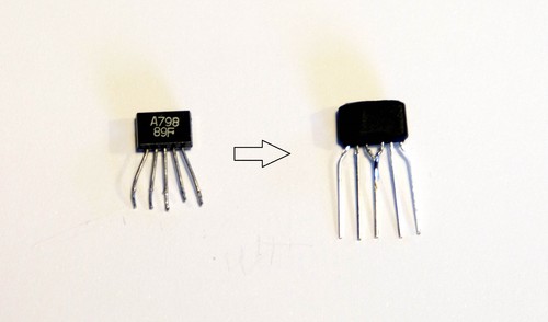 Replacement transistor for