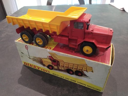 Dinky toys berliet gbo benne - dinky,