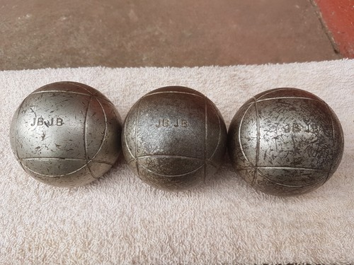 Ancienne triplette boule - jb,