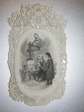 image pieuse canivet dentelle