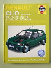 Haynes Manuel d'entretien et réparation auto - Renault Clio