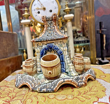 ancien pot a tabac barbotine