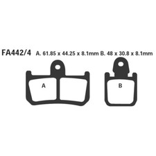 PASTILLAS DE FRENO EBC HH