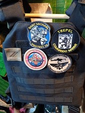 Gillet Pare Balles, état comme  neuve avec 2 plaquesNIJ3,couleur Noir.