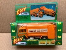 benne à ordure / camion poubelle + pull back - die cast env 1/43e - Belgique