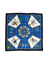 Foulard vintage Hermès femme