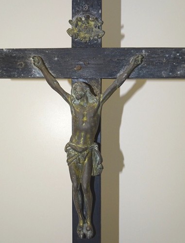 Ancienne croix autel - croix, bois