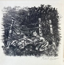 Roland OUDOT "L'évasion" Lithographie signée