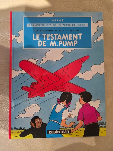Zette jocko hergé le - jo,, hergé.