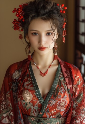 8x10 elegant female portrait - 8x10,