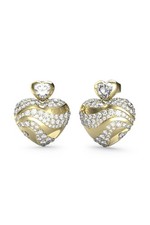 Guess Mesdames Dans Mon Coeur Boucle D’oreille UBE04499YG