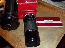 SIGMA HIGH-SPEED ZOOM MULTI COATED K LENS MACRO 1 : 4.5 f = 100 200 mm 