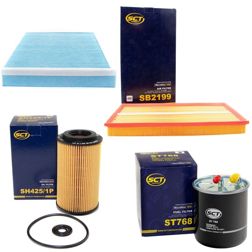 Filtre set sct carburant huile - set,