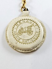 PORTE-CLES - RENAULT Garage SELESTAT - 4cv Dauphine 4L Floride - Vintage 1960s