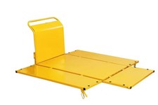 Caisson plat à ridelles