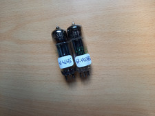 Paire Sylvania 6X4W TUBE LAMPE TSF Testés 46-46 et 47-47,5/47,5ma (Métrix U61B)