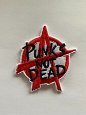 PUNK S NOT DEAD ANARCHY   PATCH ECUSSON  THERMOCOLLANT  