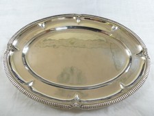Grand plat ovale métal - grand,