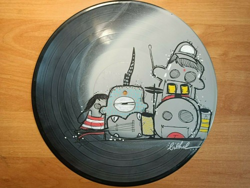 Peinture vinyle street art - street,
