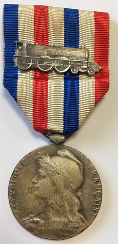 Médaille chemin fer - chemin,
