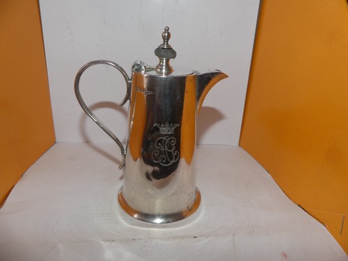 Pot lait argent - a, en