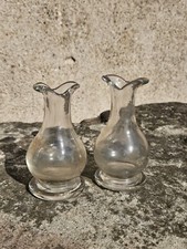 Paire de Burettes en Verre