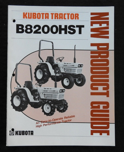 Kubota concessionnaires b8200 - kubota, concessionnaires'