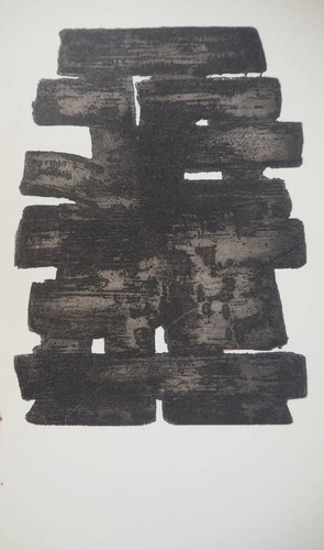 Pierre soulages eau forte - pierre,