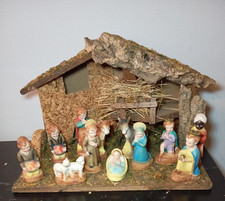 RARE 12 SANTONS CRECHE