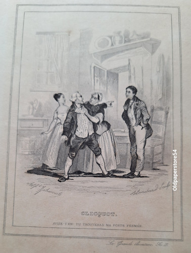 Gravure théâtre - gravure, 19°
