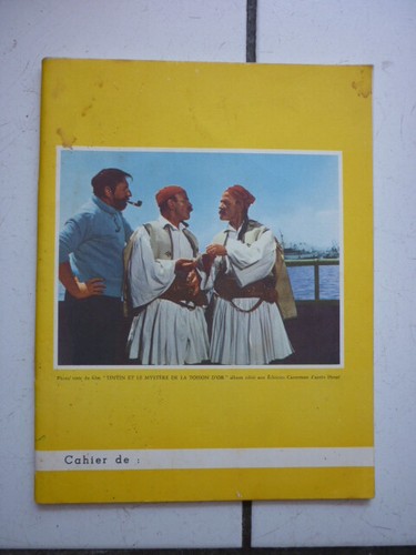 Tintin cahier - /, et