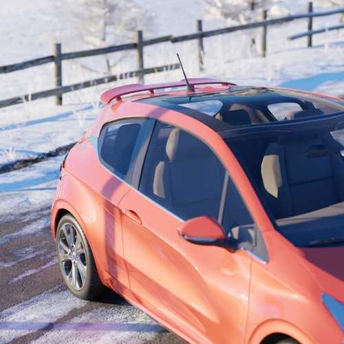 Peugeot 208 aileron becquet - aileron, /