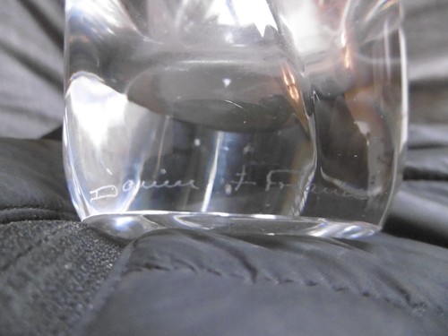 Daum france signé grand vase - grand,