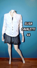 Elisa Cavaletti TAille 44  superbe veste doublée blanche manches 3/4