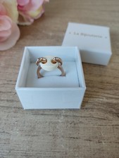 Bague femme Hip Hop acier