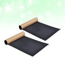  2 pcs Planche À Roulettes Papier De Verre Skate Scooter Autocollants Anti-slip