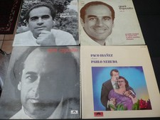 LOT DE 4X 33 TOURS GIANI ESPOSITO / PACO IBANEZ