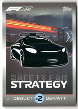 Topps F1 Turbo Attax 2025 Formule 1 N° 6 Voiture De Sécurité Stratégie