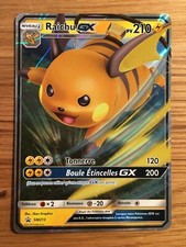 Carte Pokémon Raichu GX Promo SM213 Soleil & Lune FR NEUF