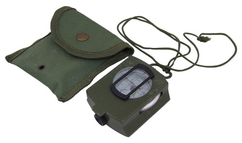 Boussole avec étui bundeswehr - boussole,
