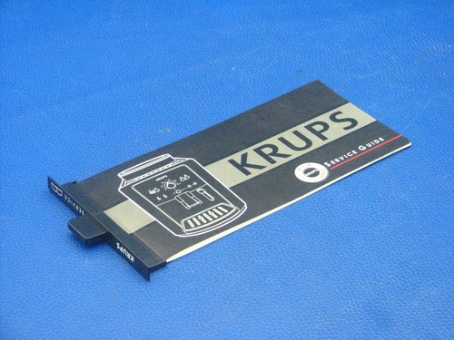 Manuel utilisation krups - manuel,