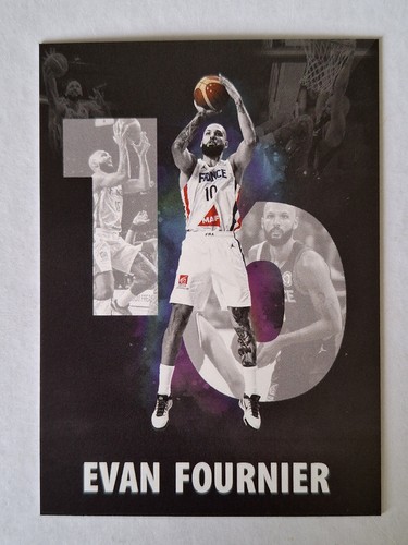 Evan fournier carte slam - evan, #10