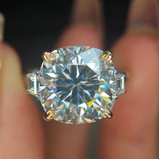 RARE BAGUE SOLITAIRE DIAMANT