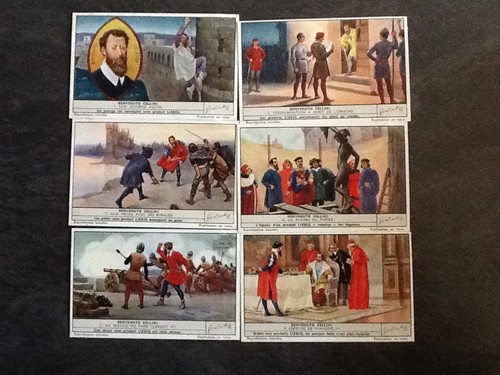Lot chromos liebig serie - 6,