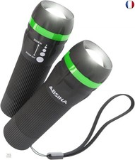 ABSINA 2x mini lampe de poche
